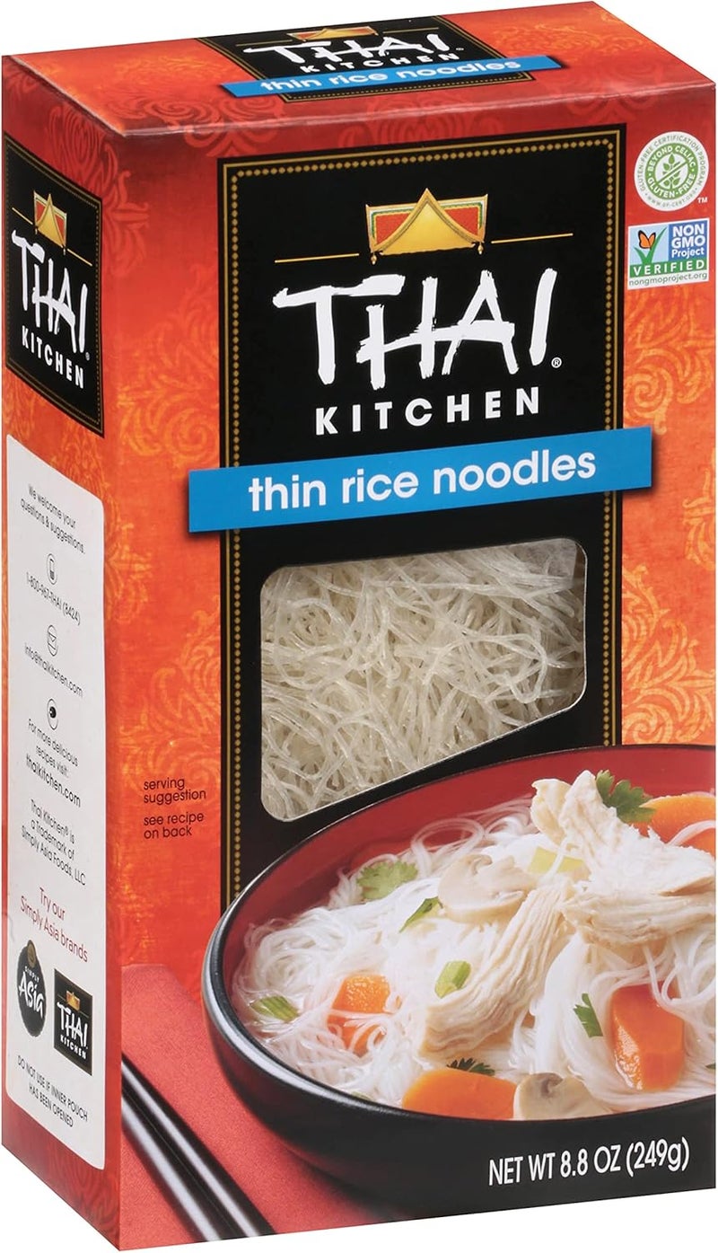 Thai Kitchen Thin Rice Noodles, 8.8 oz - Image 1